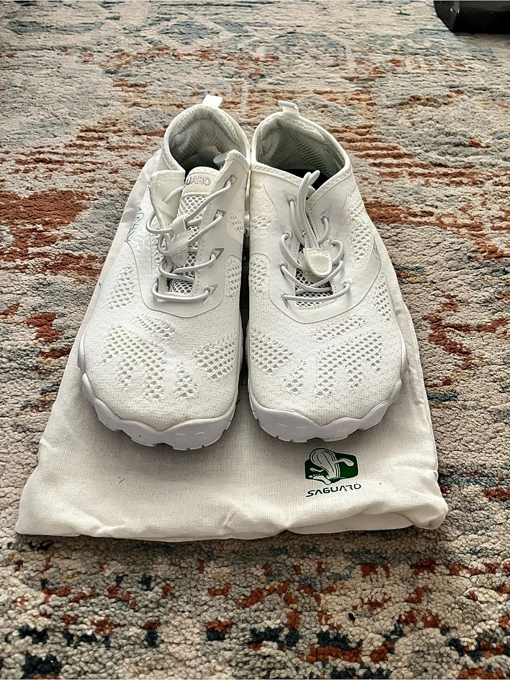 Saguaro Smart I Barefoot Shoes White Sneakers US 8